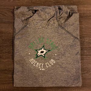 NEW! Dallas Stars Womens Gray Performance Hoodie